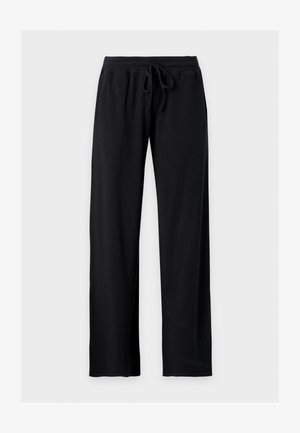Hollister Co., WIDE LEG PANT - Pyžamové nohavice - black