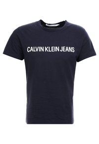 Calvin Klein Jeans T-shirt med print - dark blue