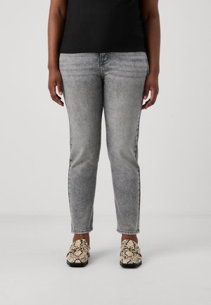 CARMILY STRETCH - Straight leg jeans - medium grey denim