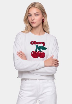 myMo, Sweatshirt - white