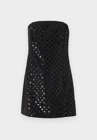 SEQUIN DOT DRESS - Juhlamekko - black