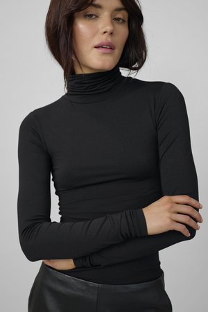 My Essential Wardrobe, MWLong - Langarmshirt - black