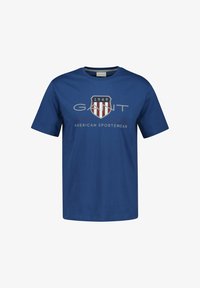 Unausgewählt, blau vintage