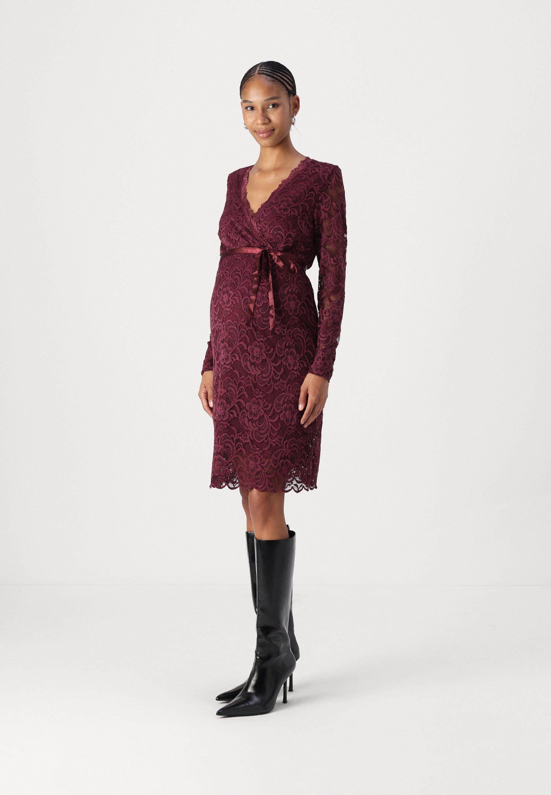 knee length dresses for ladies Buru x India The Libertine Dress 2.0 – BURU main image 0