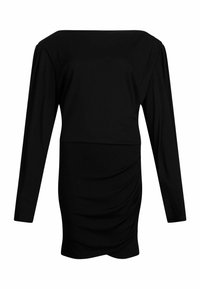 LIU JO DRAPED  - Trikotaažkleit - black