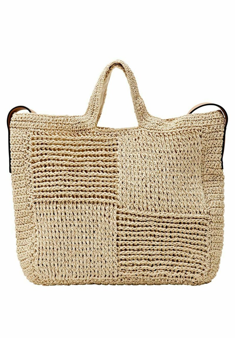 Esprit mit Henkel in optik Beach accessory light beige/mottled