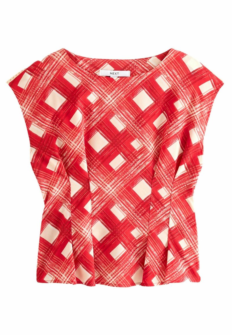 Next T-shirt print rood