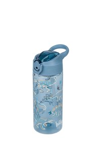 Baagl MIT STROHHALM DINO 500 ML - Borraccia - blau