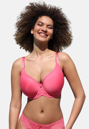 CONSCIOUS - Underwired bra - flamingo