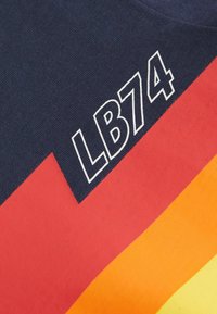 Little Bird SHORT SLEEVE RAGLAN COLOURFUL - REGULAR FIT - Apdrukāts T-krekls - navy ecru stripe