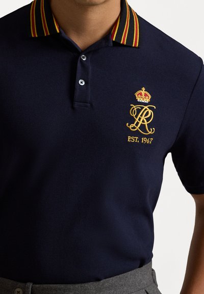 Polo Ralph Lauren CLASSIC FIT CREST MESH POLO SHIRT - Polo - navy