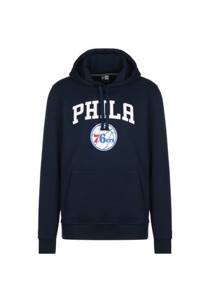 NBA TEAM LOGO PHILADELPHIA 76ERS KAPUZENPULLOVER HERREN - Jersey con capucha - blue