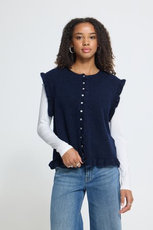 ICHI, IHPOVOKE WA7 - Veste sans manches - total eclipse