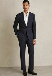 Reiss REGULAR FIT - DREAM BLEND - Hlače - bright blue