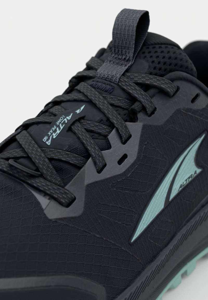 Altra Lone Peak 9+ Scarpe Da Trail Running E Escursionismo Donna – Turchese/Nero, 39 – Suola Vibram Megagrip, Zero Drop