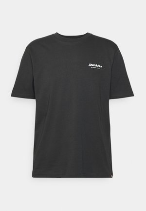 ARTONDALE BOX TEE - Print T-shirt - black