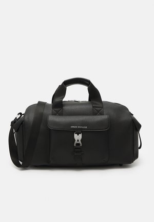Armani Exchange BORSA UNISEX - Sac week-end - nero/black