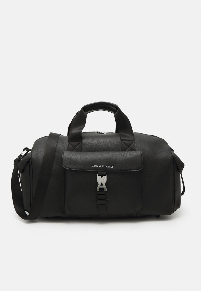 Armani Exchange BORSA UNISEX - Taška na víkend - nero/black