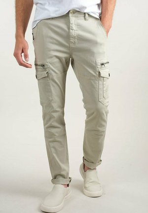DANAKIL - Pantalon cargo - Greige