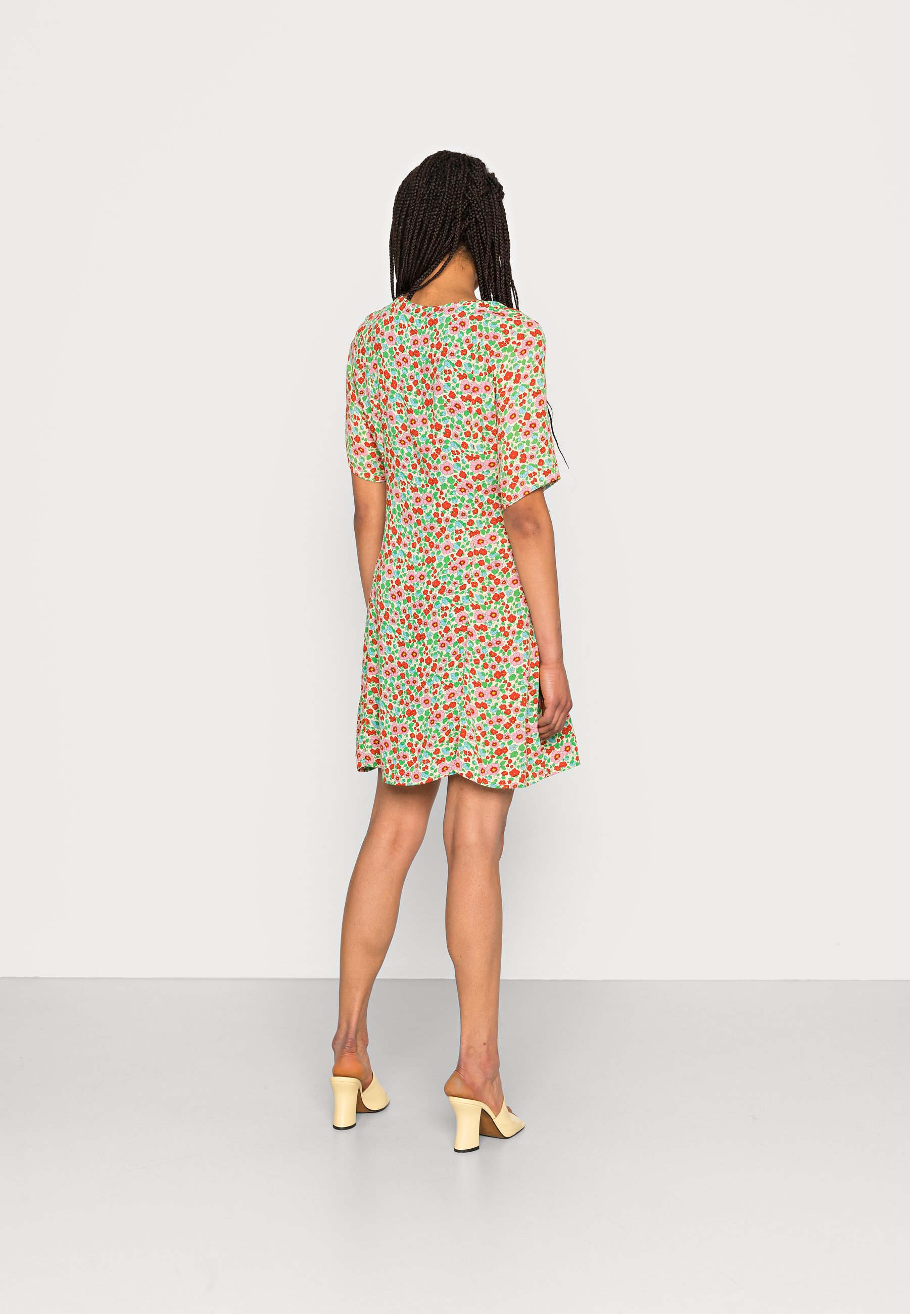 Monki Shirt dress - granny/multi 