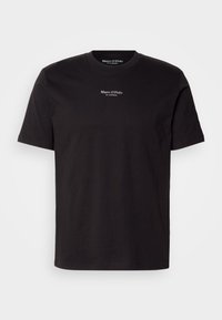SHORT SLEEVE LOGO PRINT - T-shirt basique - black