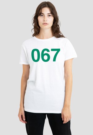 Print T-shirt - white