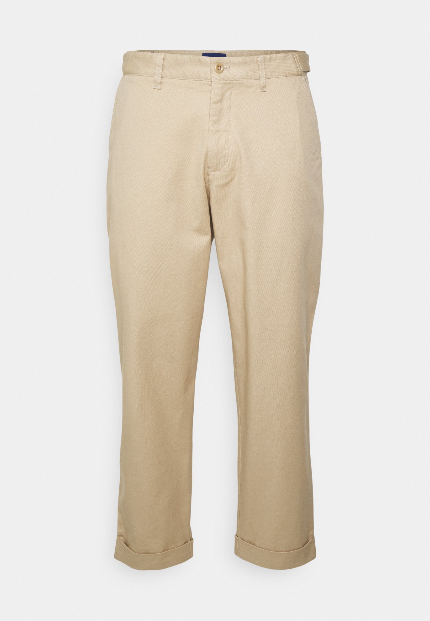 GANT Chino stiliaus kelnės - dark khaki 