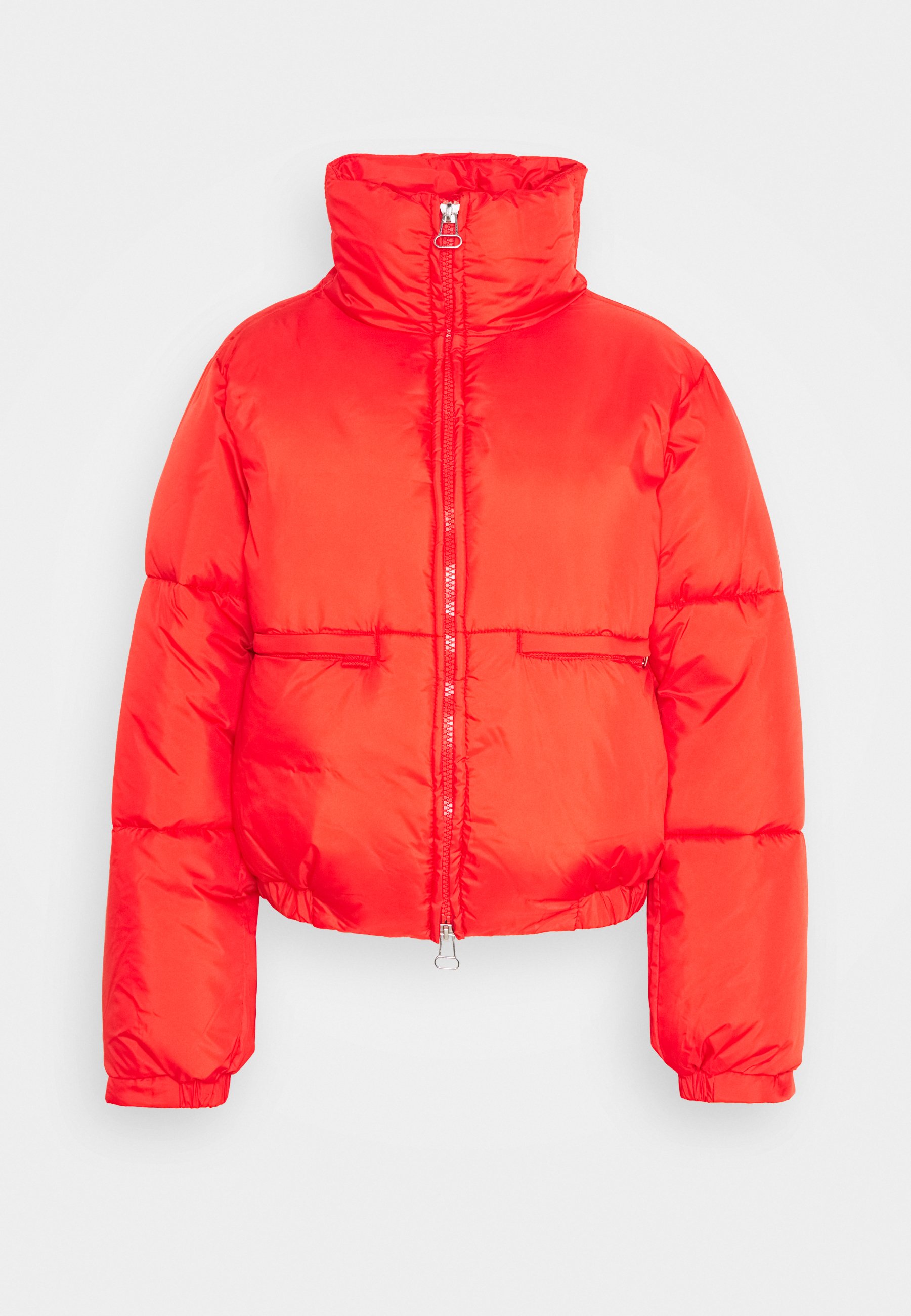 Weekday HEDDA PUFFER JACKET Vinterjacka red Zalando.se Weekday HEDDA PUFFER JACKET Vinterjacka black Zalando.se