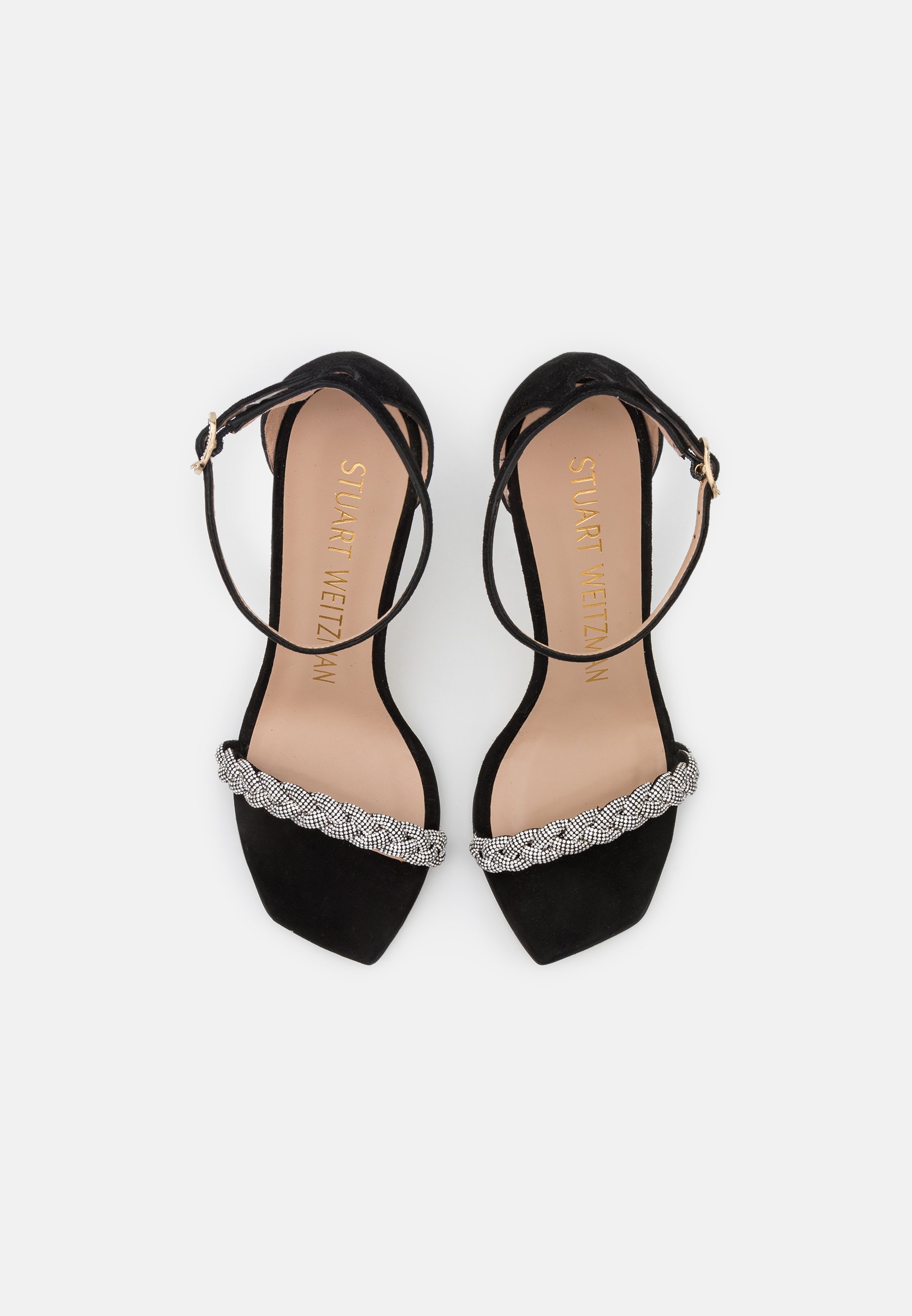 stuart weitzman lace up heels
