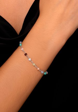 CRYSTALS COLORS - Bracelet - plata y cristales de colores