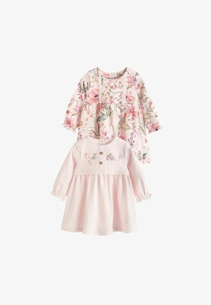 Next 2 PACK-REGULAR FIT - Džersejové šaty - pink floral fairy