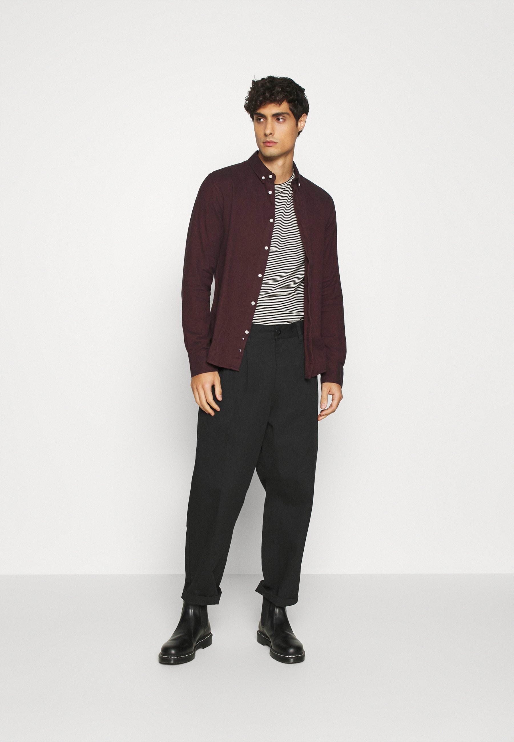 Bruun & Stengade OSAKA Skjorte bordeaux Zalando.no Bruun & Stengade OSAKA Skjorte bordeaux Zalando.no
