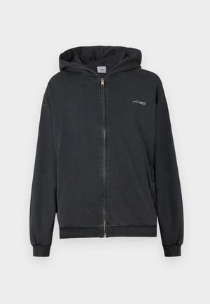 ZIP HOODIE UNISEX - Felpa con cappuccio - black