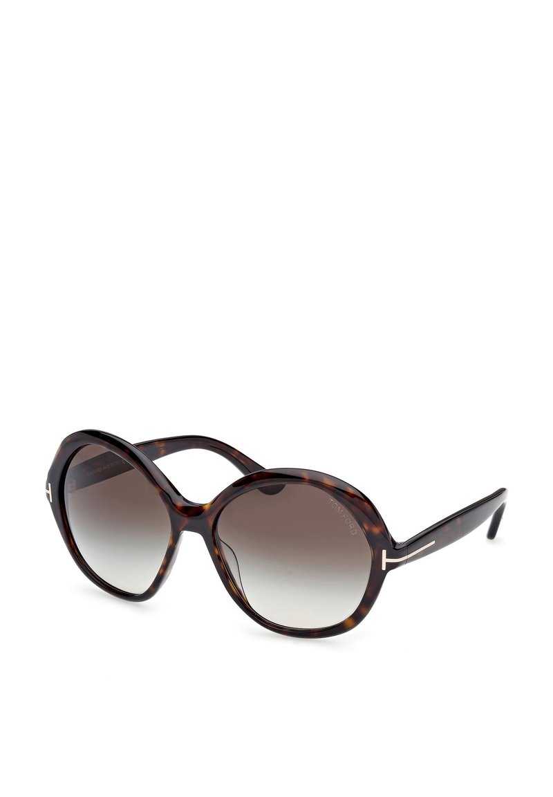 Tom Ford - Lunettes de soleil - dark avana smoke gray, Agrandir