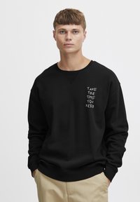 Solid SDHALVARD - Sudadera - true black