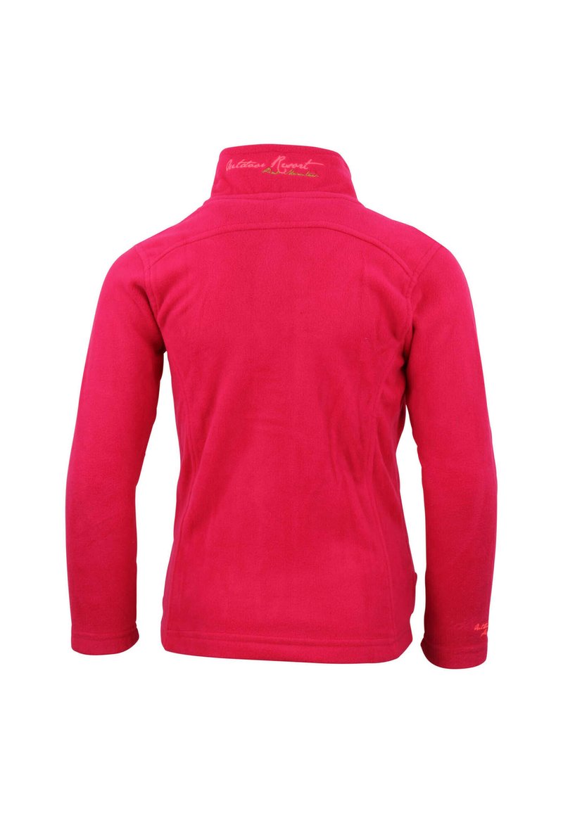 Veste Polaire Fille Peak Mountain - Col Officier - Coupe Ajustée - Chaud Et Léger