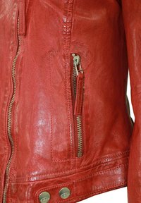 Lederjacken24 FREYA - Lederjacke - rot