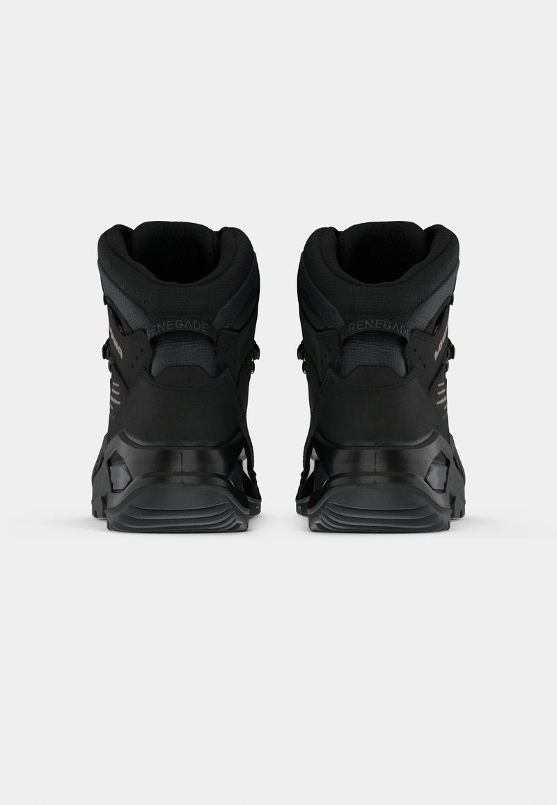 Bottes De Randonnée Lowa Renegade Mid GTX Taille 40 (8.5 US) Noir - Occasion Très Bon état