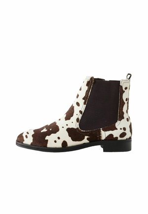 REGULAR FIT - Ankle Boot - new cow print leather