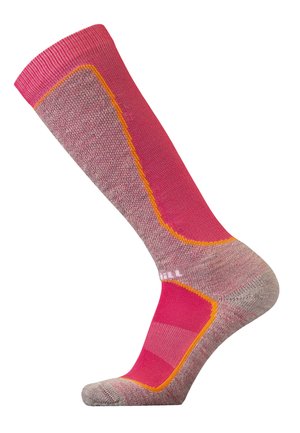 SKI SAARUA - Knee high socks - grey pink