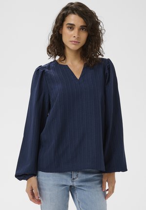 Kaffe KAPAULINA - Bluza - midnight marine cc