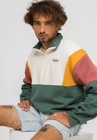 Kaotiko CREW COLIN UNISEX - Sweatshirt - heura/mostaza