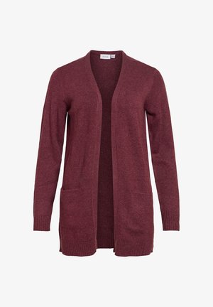 VILA, VIRIL OPEN L/S KNIT CARDIGAN - NOOS - Cardigan - port royale