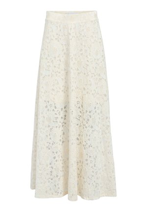 OBJBIANCA MW LO LONG SKIRT NOOS - Jupe longue - white sand