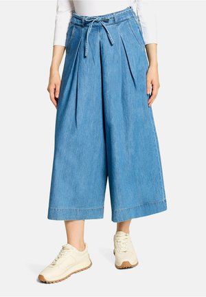 Betty Barclay, BETTY BARCLAY MIT BUNDFALTEN HOSENROCK - Pantalon classique - blau