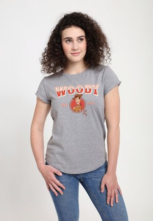 TOY STORY LOCKUP - T-shirts print - light heather