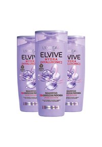 L'Oréal Paris - ELVIVE SHAMPOO CON ACIDO IALURONICO HYDRA HYALURONIC 72H IDRATAZIONE PROFONDA 400 ML - 3 PACK - Shampoo - trasparente Immagine in miniatura 1