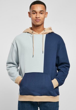 Urban Classics OVERSIZED - Hoodie - summerblue darkblue