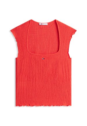 Tommy Jeans, TOMMY JEANS TOP - Débardeur - rot