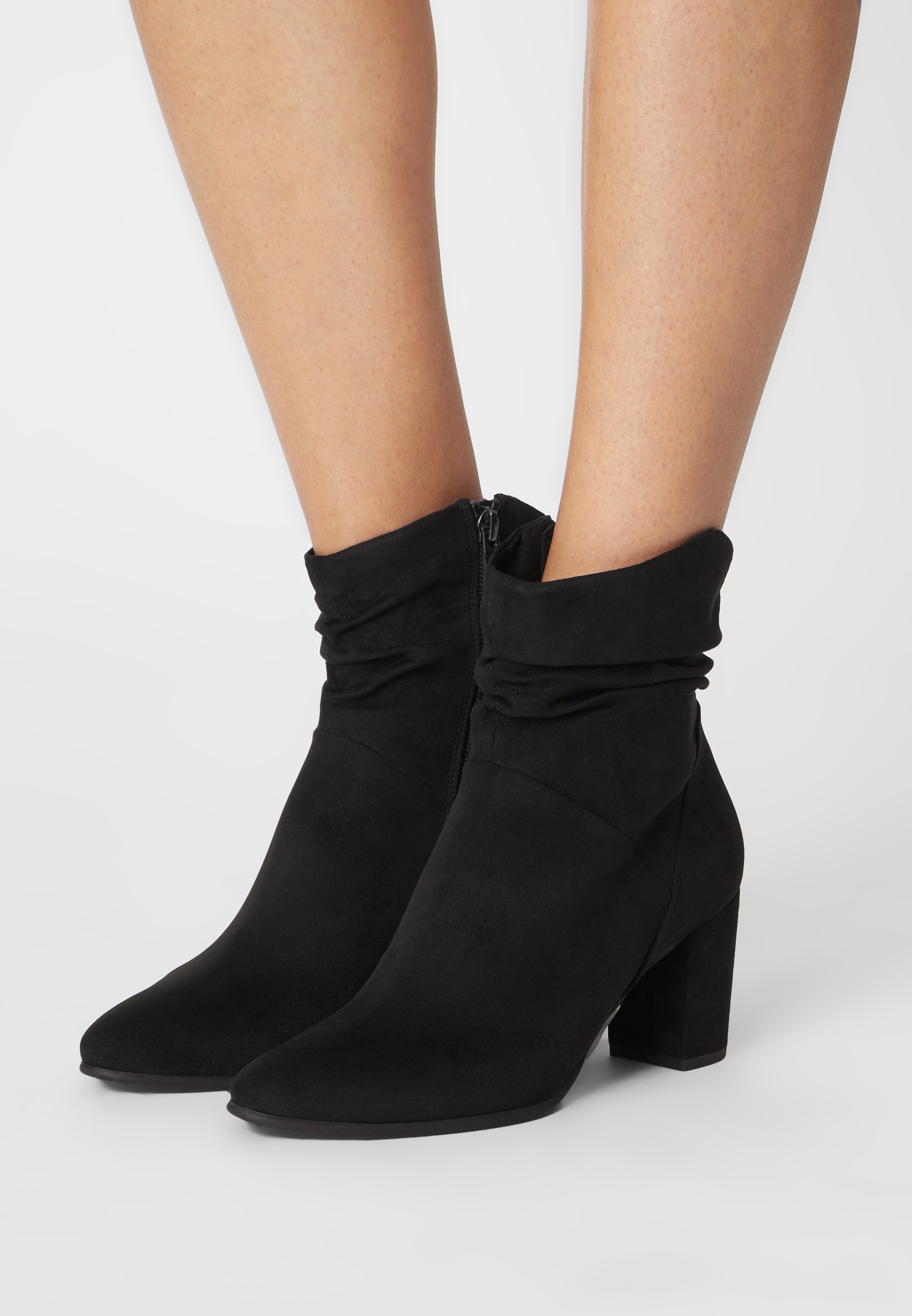Marco Tozzi Korte laarzen - black/Zwart - Zalando.nl